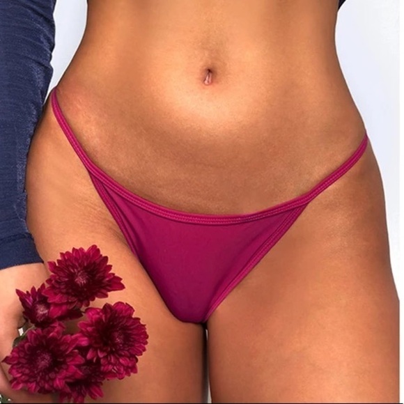 SET Of 3 Floral Embroidered G String Underwear - Picture 7 of 10